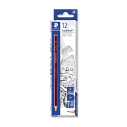 Staedtler 110 Tradition Pencil Graphite 2B Pack of 12_2